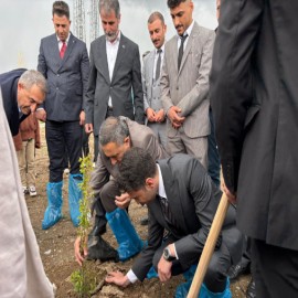 Saray'da gelecek nesiller için "Türkiye Yüzyılı Meyve Ormanı" kuruldu