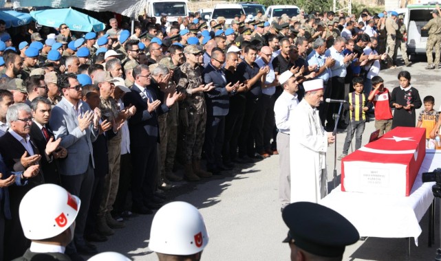 Ercişli şehit son yolculuğuna uğurlandı