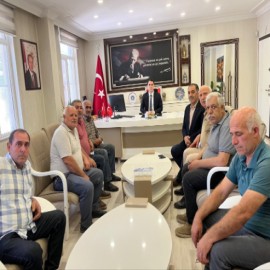 Suruç Kaymakamı Tuna’ya yoğun tebrik ziyaretleri