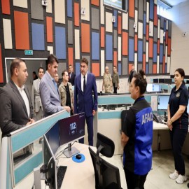 Vali Kalaylı’dan 112 personeline övgü:  İyi ki varsınız