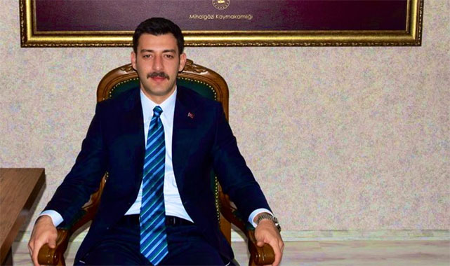 Mihalgazi Kaymakamı Mustafa Aksoy, göreve başladı;
