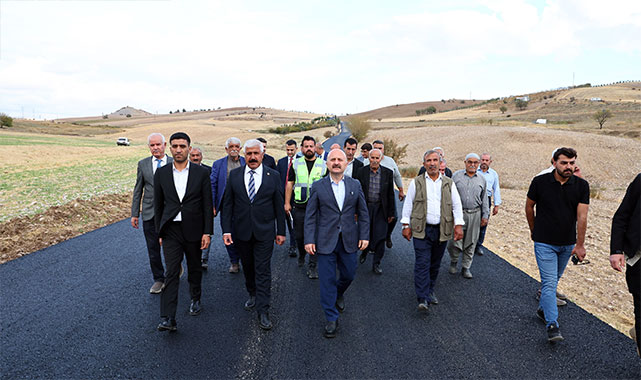 Adıyaman kırsalında sıcak asfalt dönemi başladı;
