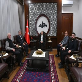 TİMBİR ve MİA Haber'den Vali Ustaoğlu’na ziyaret