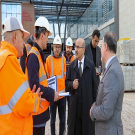 Hastanelerde ve inşaat alanlarında teftiş