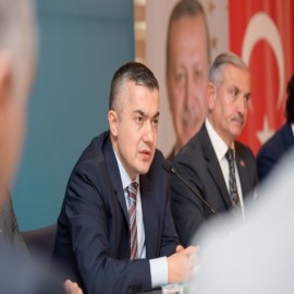 Can Aksoy, muhtarlarla buluştu