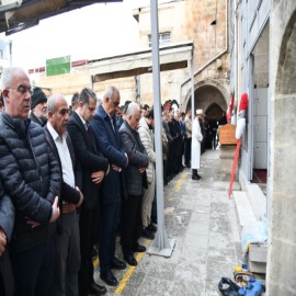 Kaymakam Taşkın'ın babası son yolculuğuna uğurlandı