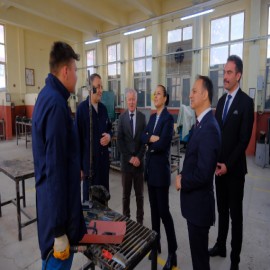 "Meslek liselerinde; nitelikli insan kaynağı yetiştiriliyor"
