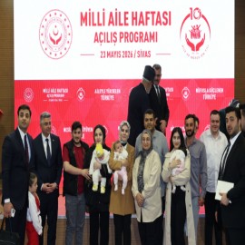 Milli Aile Haftası'nın startı Sivas'tan verildi