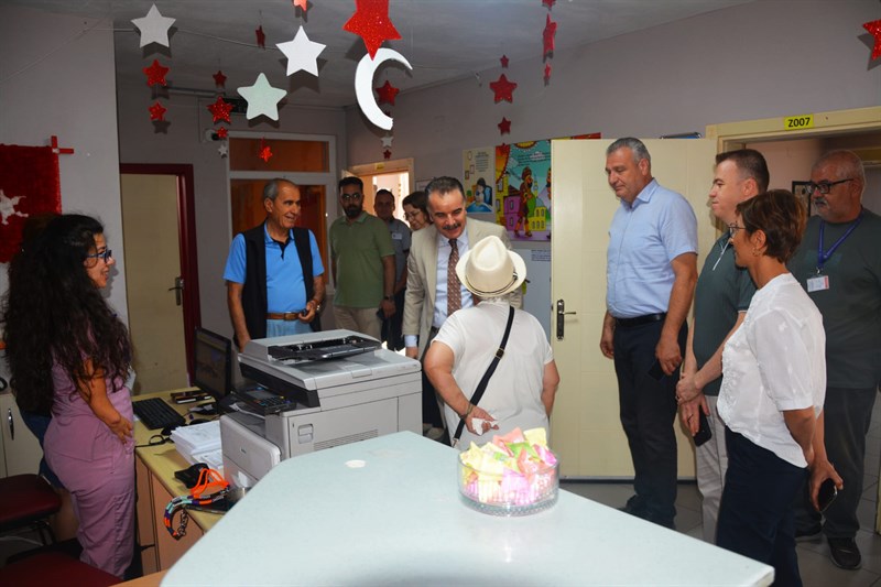 Altınoluk'ta 7/24 hizmet veren poliklinik açıldı;