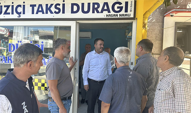 Kaymakam Yurdagül, taksi esnafının nabzını tuttu;
