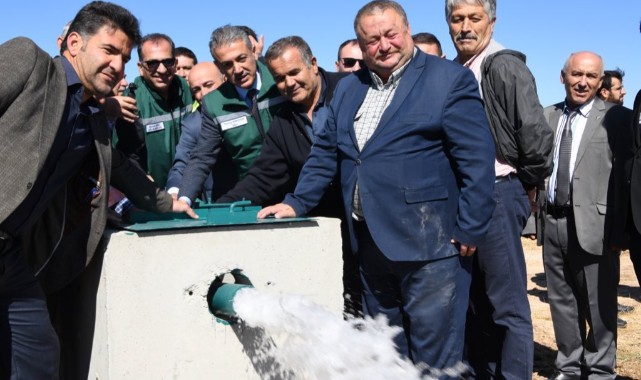 4 bin dekar tarım arazisini sulayacak