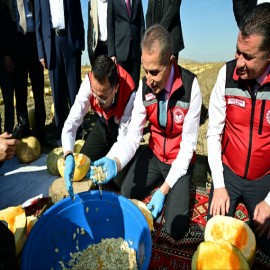 Nevşehir’in bereketli topraklarından 47 bin tonluk üretim