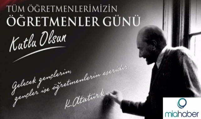 Tüm öğretmenlerimizin 24 Kasım Öğretmenler Günü kutlu olsun!