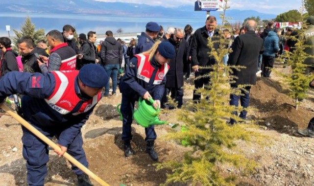 Burdur’da bir milyon fidan toprakla buluşacak