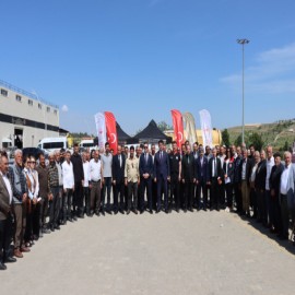 Mardin'de üreticiye ekipman ve altyapı desteği!