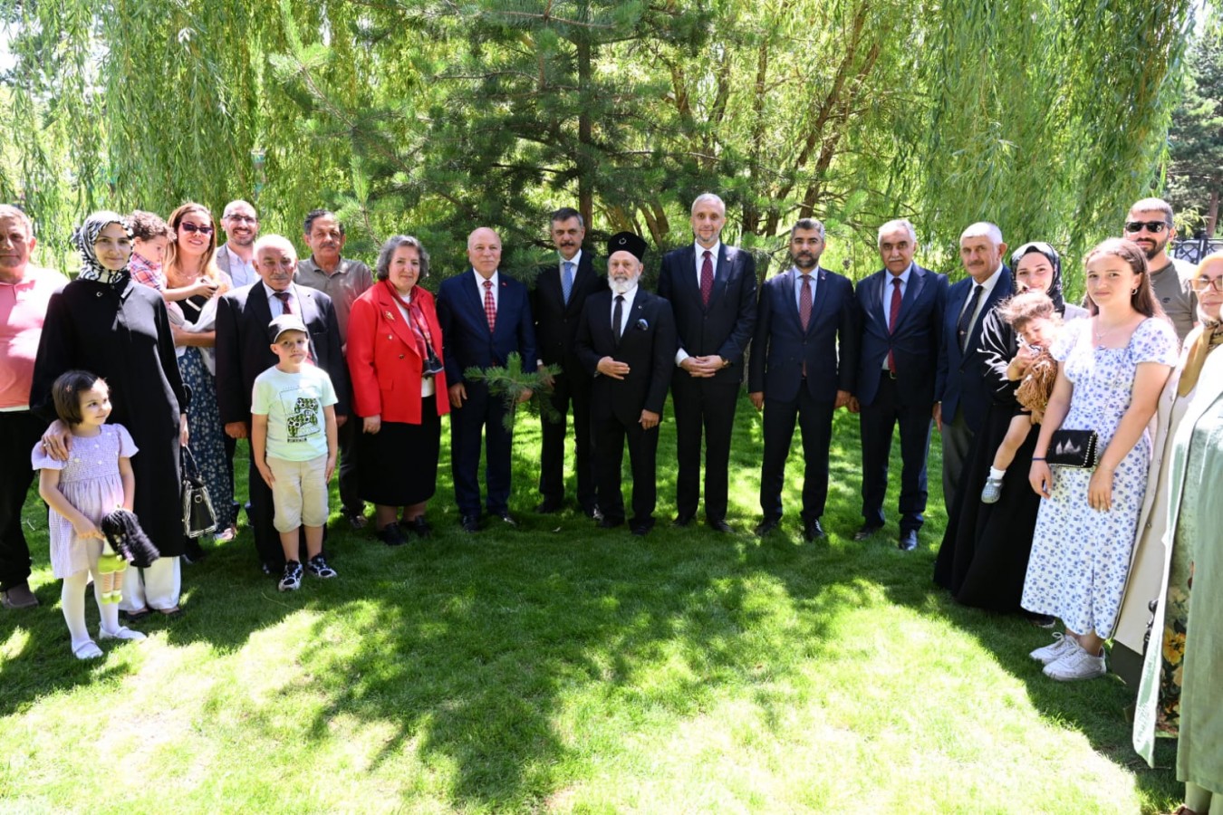 Delegelerin torunları Erzurum'da bir araya geldi;