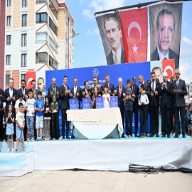 Erzurum’da dev eğitim hamlesi: İki bakanın katılımıyla 5 okulun temeli atıldı