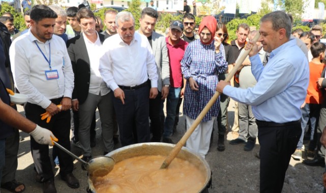 Takoran Festivali coşkusuna ortak oldu