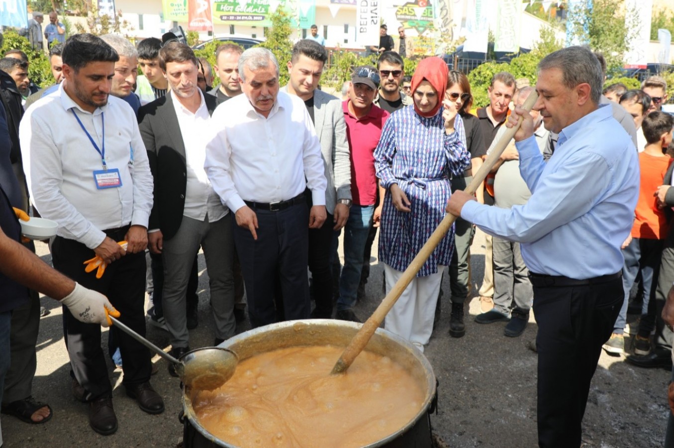 Takoran Festivali coşkusuna ortak oldu;