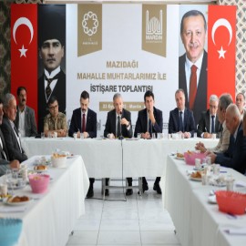 "Muhtarlarımız, mahallelerimizin nabzını tutuyor"