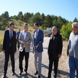 Sinop'ta 230 km köy yolu asfaltlandı