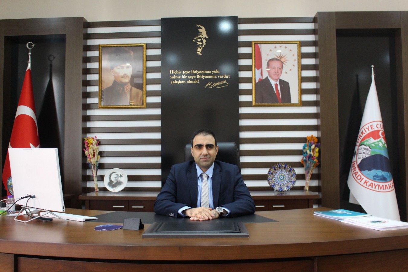 Sütçüler'e atanan Kaymakam Eraslan, İbradı'ya veda etti "İbradı, daima kalbinde özel bir yere sahip olacak";