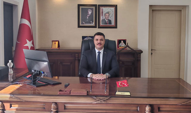 Kaymakam Turan, yeni atandığı ilçede göreve başladı;