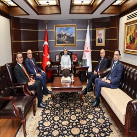 ​Bakan Yardımcısı Yiğitbaşı’na İstanbul Mülki İdare Amirlerindennezaket ziyareti