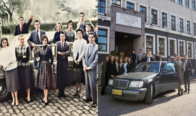 Mülkiye’de 67 yıl arayla öğrenciler aynı pozu verdi