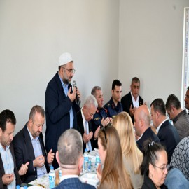 Vali Turan, yağmur ve şükür duasına katıldı