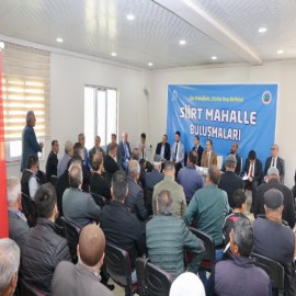 "Siirt’e değer katacak çalışmaları hayata geçirmeye devam ediyoruz"