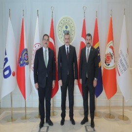 Bakan Çiftçi, Şanlıurfa heyetini ağırladı