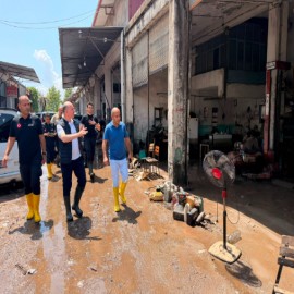 Osmaniye Valisi Serdengeçti’den yağış sonrası sahada inceleme