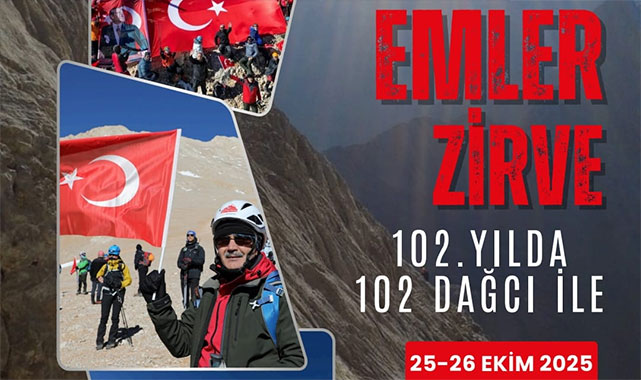 Cumhuriyet'in 102. yılı 3 bin 700 rakımlı Aladağlar'da kutlanacak;