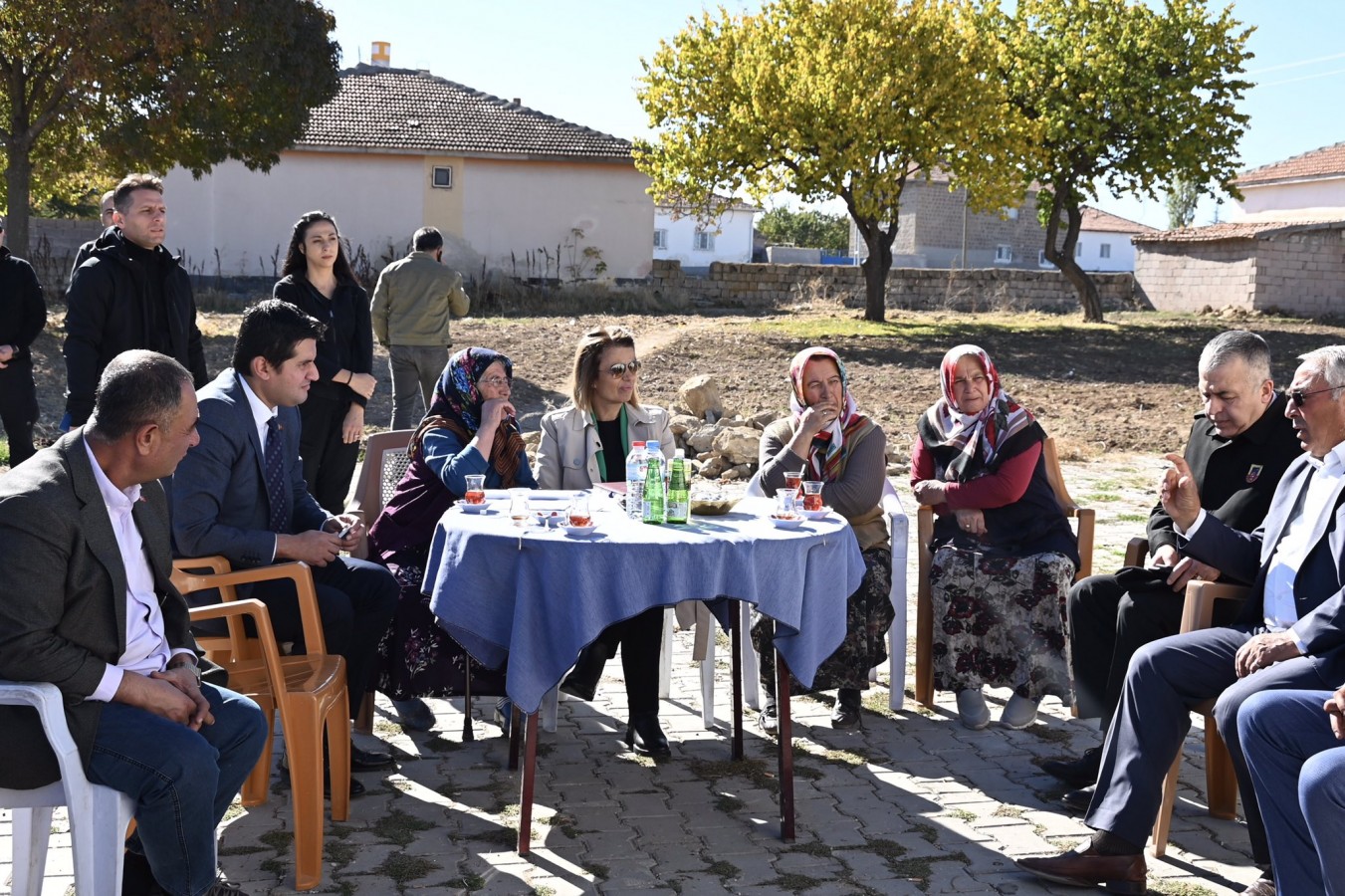 Hacıbektaş köylerinin sorunlarını dinledi