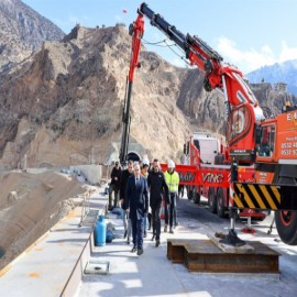 Yusufeli Viyadüğü, mart ayında açılıyor