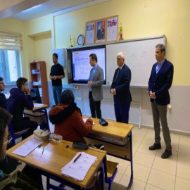 Of Fen Lisesi'nde tatilde de durmak yok