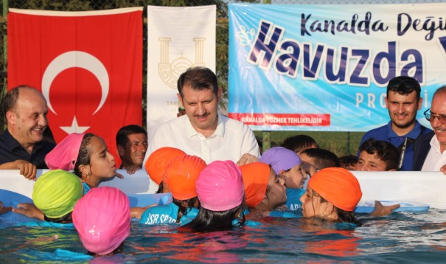 “Kanalda değil havuzda yüz”