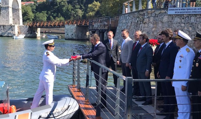 Atatürk’ün Zonguldak’ta karaya ayak bastığı yer