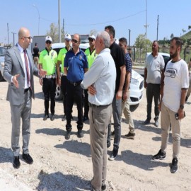 Ceylanpınar’ın yeni girişinde güvenlik önlemleri artıyor