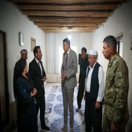 Vali Çelik'ten şehit ailesine vefa