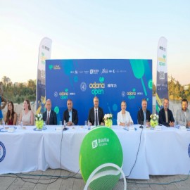 WTA 125 Adana Open’ın lansmanı tarihi Taşköprü’de yapıldı