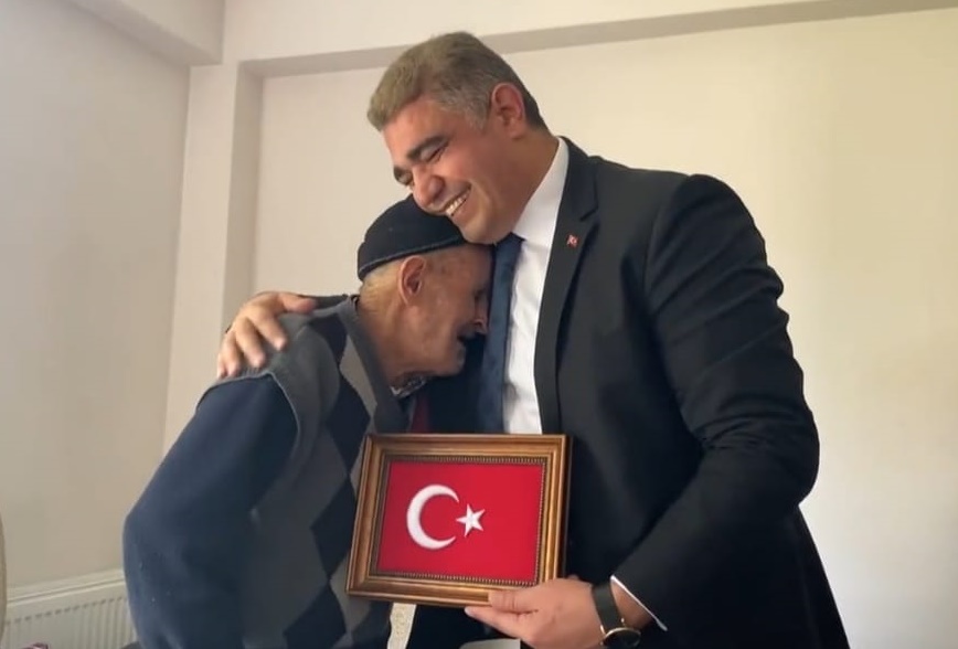 100 yaşındaki Harun amca unutulmadı