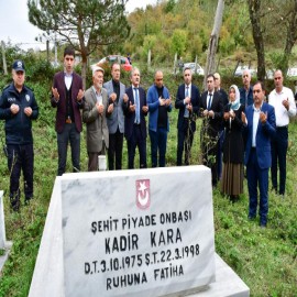 "Şehit yakınları, kahramanlarımızın emaneti"