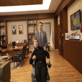 "Devletimiz her zaman engelli bireylerin yanında"