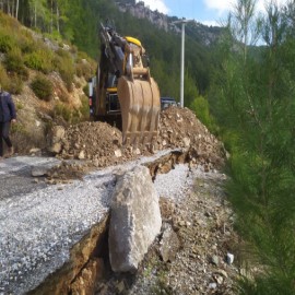 "Hortum tekneleri alıp, karada bir nevi düğüm yapmış"