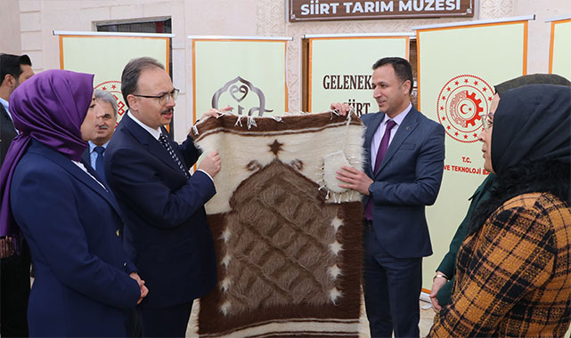 Siirt’in geleneksel battaniyeleri, modern tasarımlarla yeniden hayat buluyor;