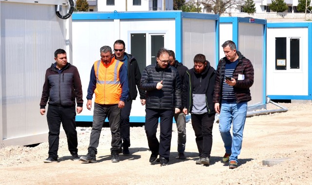 300 konteyner daha geçici yaşam için hazır