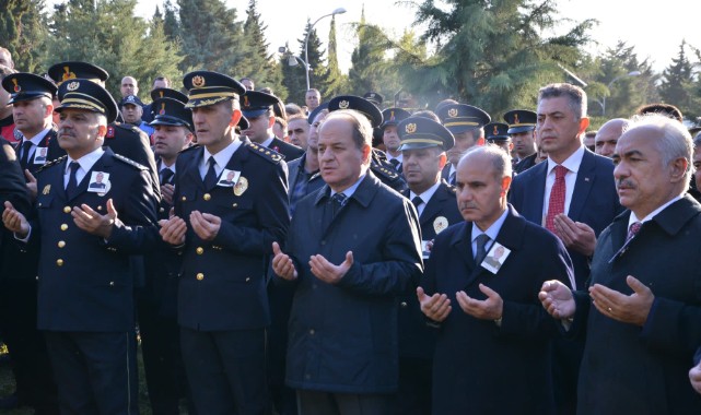 Şehit polis son yolculuğuna uğurladı