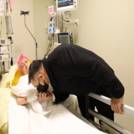 Bakan Mustafa Çiftçi’den vefa dolu ziyaret